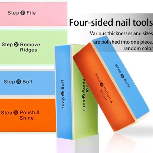4 Way Shiny Block / 4 Step Buffing Block Shine Nail Buffer - Picture 5 of 6